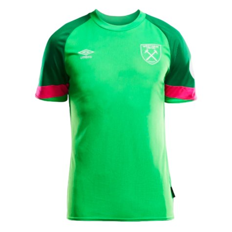 2023-2024 West Ham Home Goalkeeper Shirt (Green) - Kids (Fabianski 1)