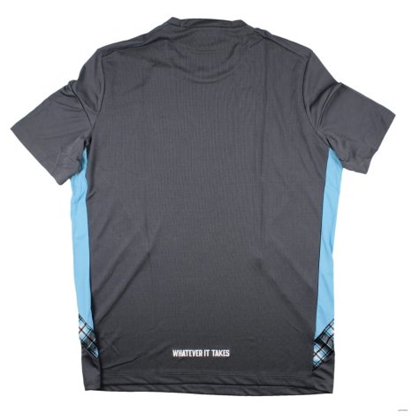 2023-2024 Glasgow Warriors Rugby Gym Training T-Shirt (Grey)