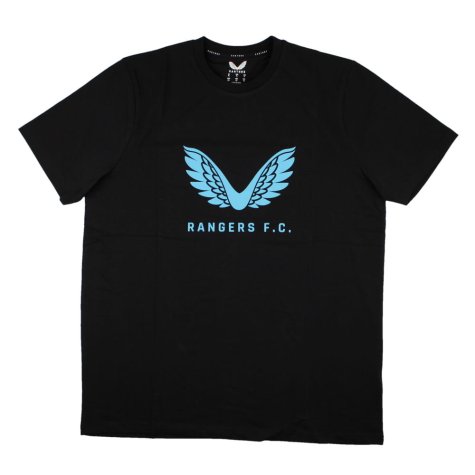 2023-2024 Rangers Players Travel Logo Tee (Black) (Lammers 14)