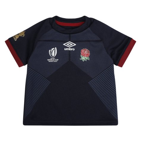 England RWC 2023 Alternate Replica Rugby Baby Shirt (Daly 15)