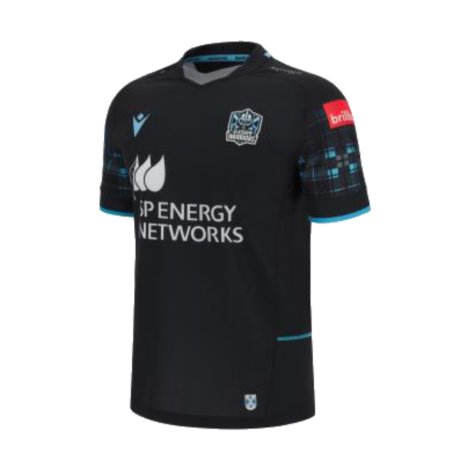 2023-2024 Glasgow Warriors Home Rugby Shirt (Kids) (Your Name)