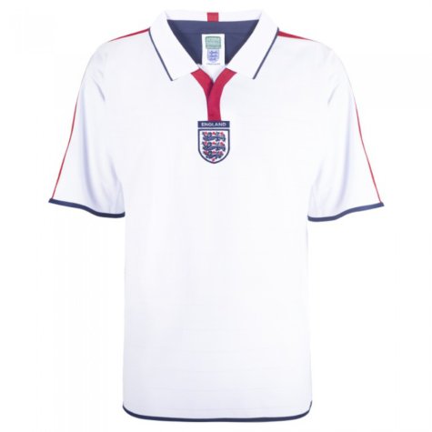 England 2004 Retro Football Shirt (Gascoigne 8)