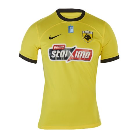 2023-2024 AEK Athens Home Shirt (Vida 21)