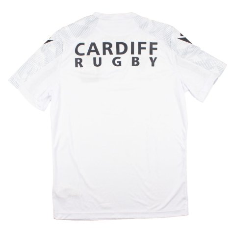 2023-2024 Cardiff Blues Rugby Training Poly Shirt (White)