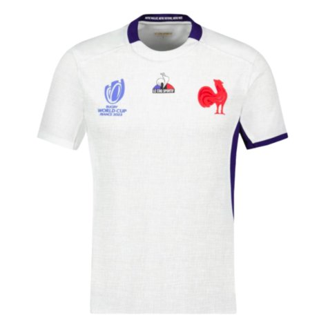 France RWC 2023 Away Rugby Shirt (Your Name)