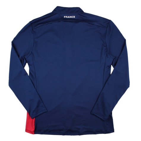 2023-2024 France Rugby FZ Training Sweat (Blue)