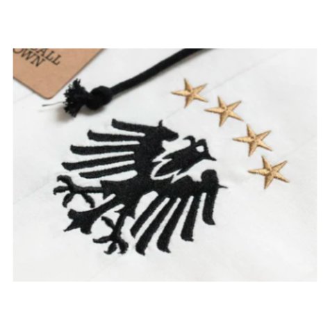 Germany Home Retro Shirt with Laces Die Adler