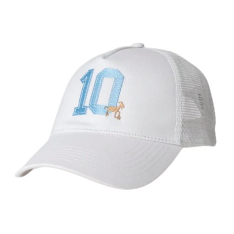 Argentina Messi GOAT 10 Trucker White