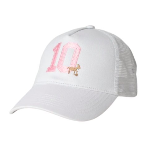 Miami Messi GOAT 10 Trucker White/Pink