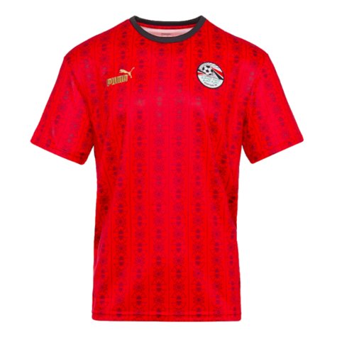 2023-2024 Egypt FtblCulture Jersey (Red) (M SALAH 10)