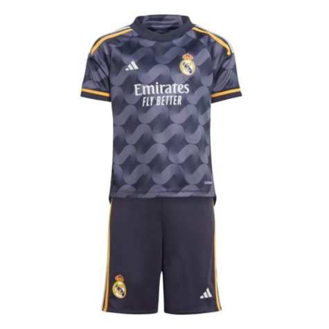 2023-2024 Real Madrid Away Mini Kit (Bellingham 5)