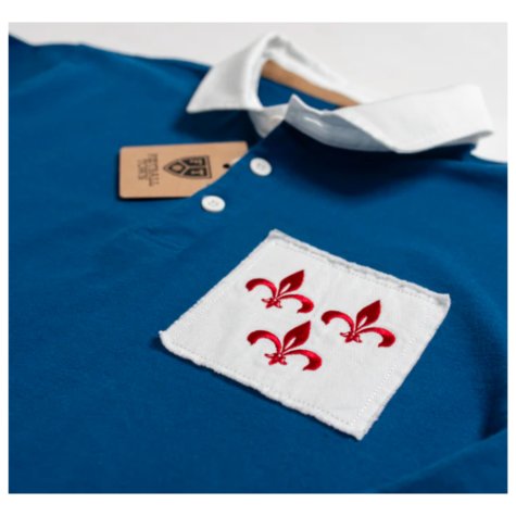 France Fleur de Lis Retro Rugby Jersey