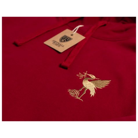 Liverpool The Bird Retro Football Hoodie (Red)