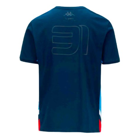 2023 Alpine Mens Esteban Ocon T-Shirt (Navy)