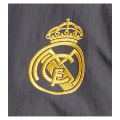 2023-2024 Real Madrid EU Presentation Jacket (Carbon)