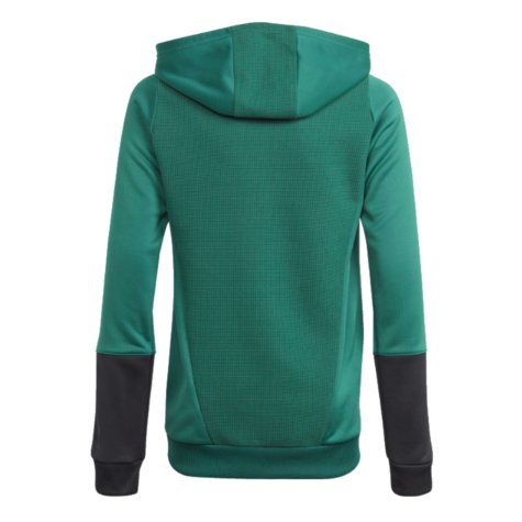 2023-2024 Man Utd Hoody (Green) - Kids