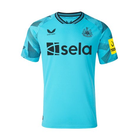 2023-2024 Newcastle Away Goalkeeper Shirt (Blue) - Kids (GILLESPIE 29)