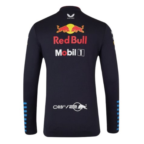 2024 Red Bull Racing Team 1/4 Zip Midlayer - Night Sky