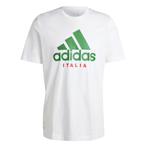 2024-2025 Italy DNA Graphic Tee (White) (JORGINHO 8)