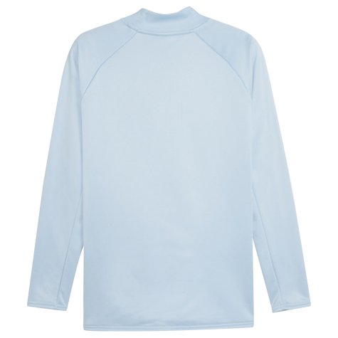 2023-2024 Man City Prematch LS Sweat Top (Silver Sky)