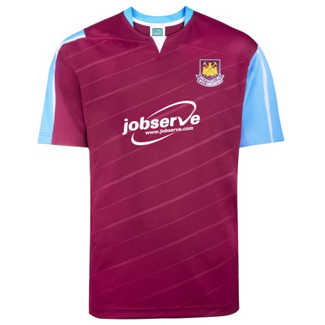 2005 West Ham Home Play Off Final Shirt (MOORE 6)