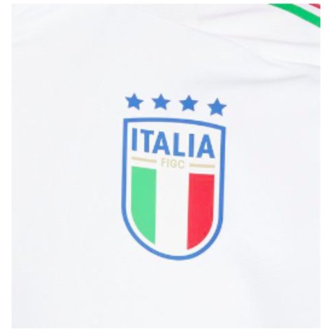 2024-2025 Italy Training Tee (White) (R.BAGGIO 10)