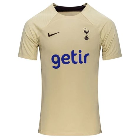 2023-2024 Tottenham Dri-Fit Strike Training Shirt (Team Gold) (Dragusin 6)