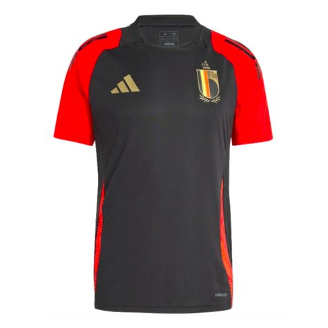 2024-2025 Belgium Training Jersey (Black) (Witsel 6)