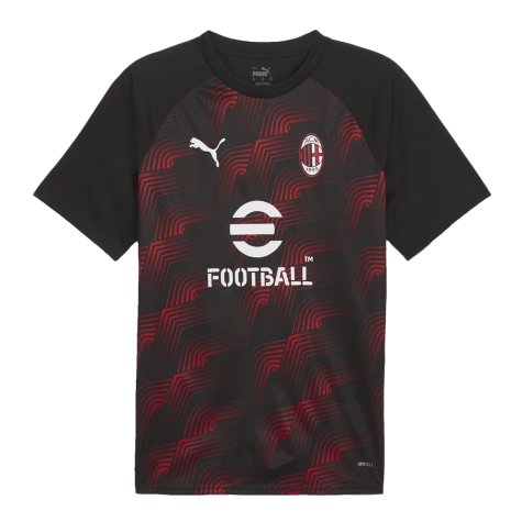 2023-2024 AC Milan Prematch SS Jersey (Black) (Saelemaekers 56)