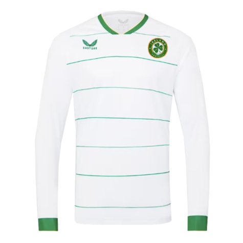 2023-2024 Republic of Ireland Away Long Sleeve Shirt (Your Name)