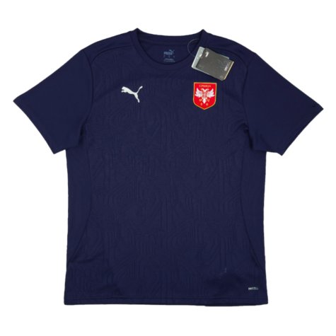 2024-2025 Serbia Training Jersey (Navy) (Vlahovic 7)