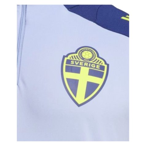 2024-2025 Sweden Training Top (Blue)