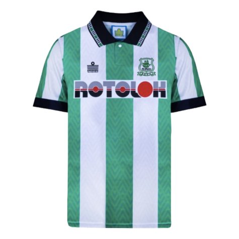 Plymouth Argyle 1992 Admiral Home Shirt (Your Name)