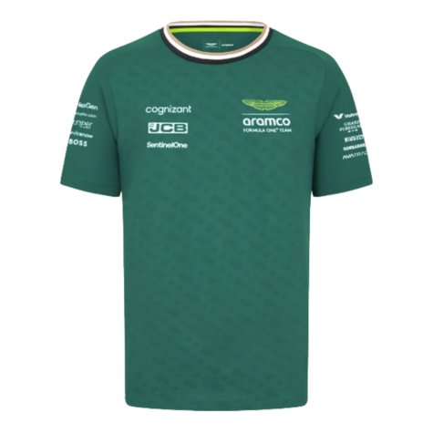 2024 Aston Martin Lance Stroll Team Tee (Green) - Kids