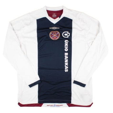 2008-2009 Hearts Away Long Sleeve Shirt (Your Name)