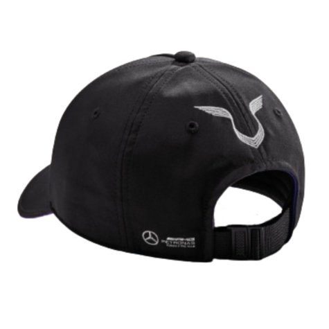 2024 Mercedes Lewis Hamilton BB Cap (Black) - Kids