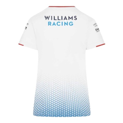 2024 Williams Racing Team T-Shirt (White) - Womens