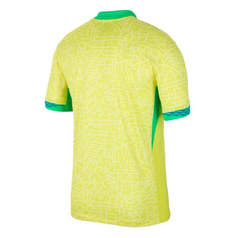 2024-2025 Brazil Home Dri-Fit ADV Match Shirt (Ronaldo 9)