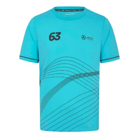 2024 Mercedes-AMG George Russell Sports T-Shirt (Blue)