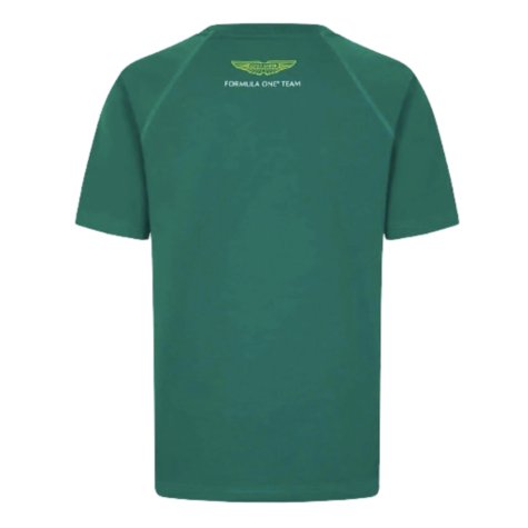 2024 Aston Martin Mens Logo Tee (Green)