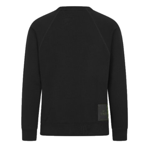 2024 Aston Martin Stealth Logo Crew Sweatshirt (Black)