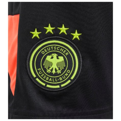 2024-2025 Germany Home Goalkeeper Shorts (Black) - Kids