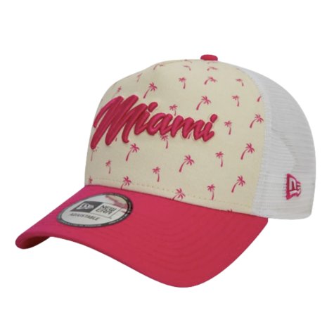 2024 Red Bull Racing Miami Special E-Frame Trucker Cap (Off White)