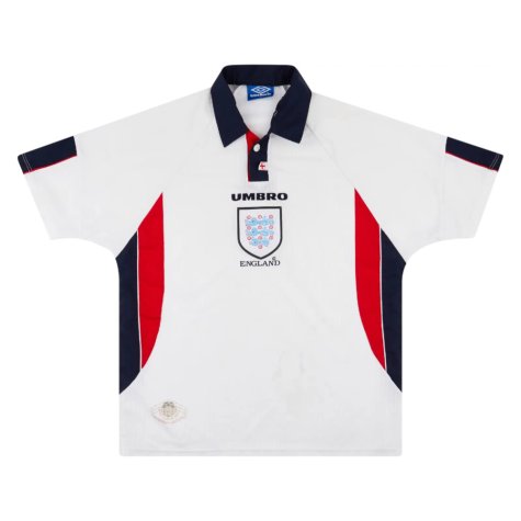 England 1997-99 Home (M) (Very Good) (FERDINAND 19)
