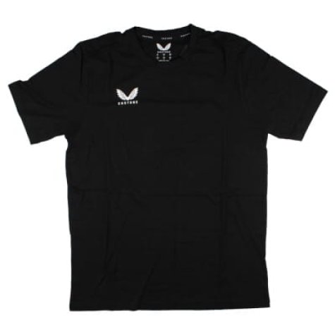 Castore Cotton Leisure Tee (Black) (Your Name)