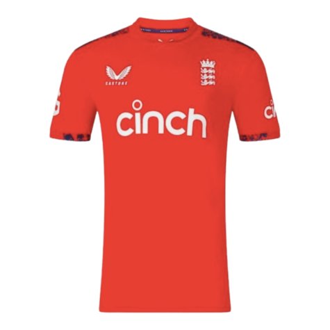 2024 England Cricket T20 Replica Short Sleeve Tee (Your Name)