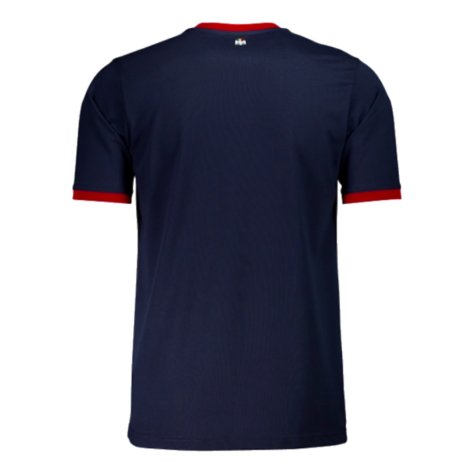 2024-2025 Romania Presentation S/S T-shirt (Navy) (Popescu 6)