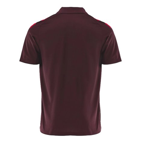 2024-2025 Bayern Munich Polo Shirt (Shadow Maroon)