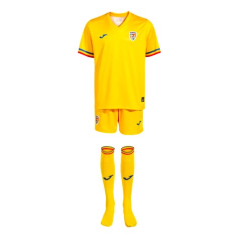 2024-2025 Romania Home Mini Kit (Puscas 9)