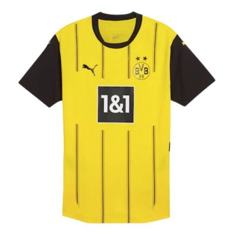 2024-2025 Borussia Dortmund Authentic Home Shirt (Bellingham 22)